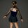EliteXpression Eiskunstlaufkleid „Velvet Sparkle“, schwarz