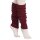 Intermezzo 2036 leg warmers / ballet cuffs with rhinestones, bordeaux