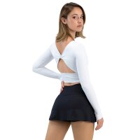 Intermezzo 5567 Figure skating skort, black