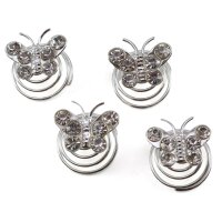 Haar-Curlies 4er-Set „Schmetterling“