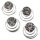 Haar-Curlies 4er-Set „Diamant“