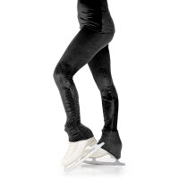 Sagester 418 Velvet Figure Skating Leggings, black