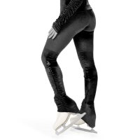 Sagester 418 Velvet Figure Skating Leggings, black