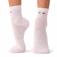 Pridance 521 Eiskunstlauf Socken, weiß