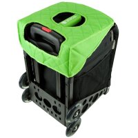 Züca Sitzkissen, grün/schwarz