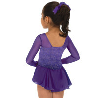 Jerrys Eislaufkleid „Purple Papillon“, lila
