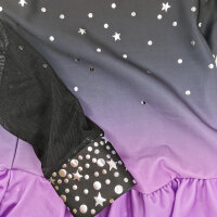 Mondor 676 Eiskunstlauf Kürkleid Starry Shadow