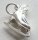 Silver pendant „figure skate”