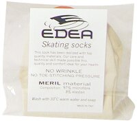 EDEA Eiskunstlauf Socken, elfenbeinfarben