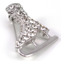 Jerry’s Crystal Skate Pin, clear