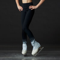 EliteXpression Eiskunstlauf High Waist Leggings Marbled Grey