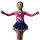 EliteXpression Figure Skating Dress „Flora Pink Beaded“