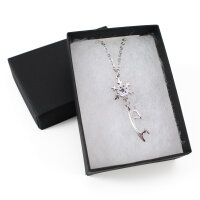 Jerry`s Necklace „Snowflake-Blade“, blue
